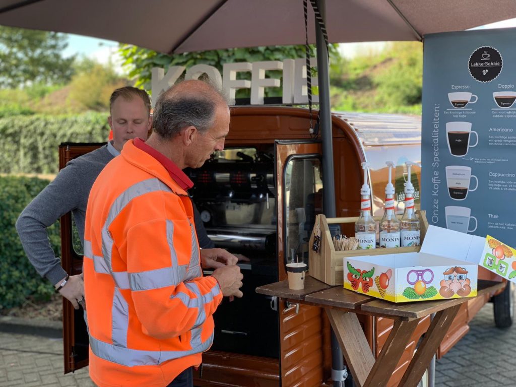 Zuidema en OSN een LekkerBakkie koffie