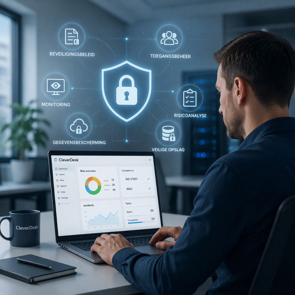 Informatie-, databeveiliging en risicobeheer volgens ISO 27001 binnen CleverDesk